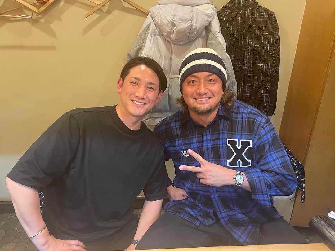 澤村拓一のインスタグラム：「誠司😁」