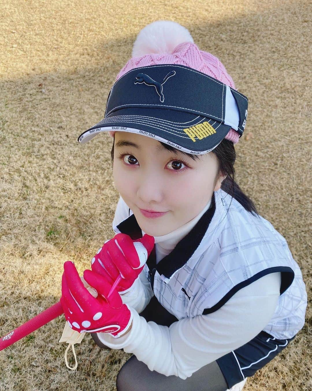 本田望結さんのインスタグラム写真 - (本田望結Instagram)「_ ゴルフ日和⛳️☀️」12月29日 12時29分 - miyu_honda_official