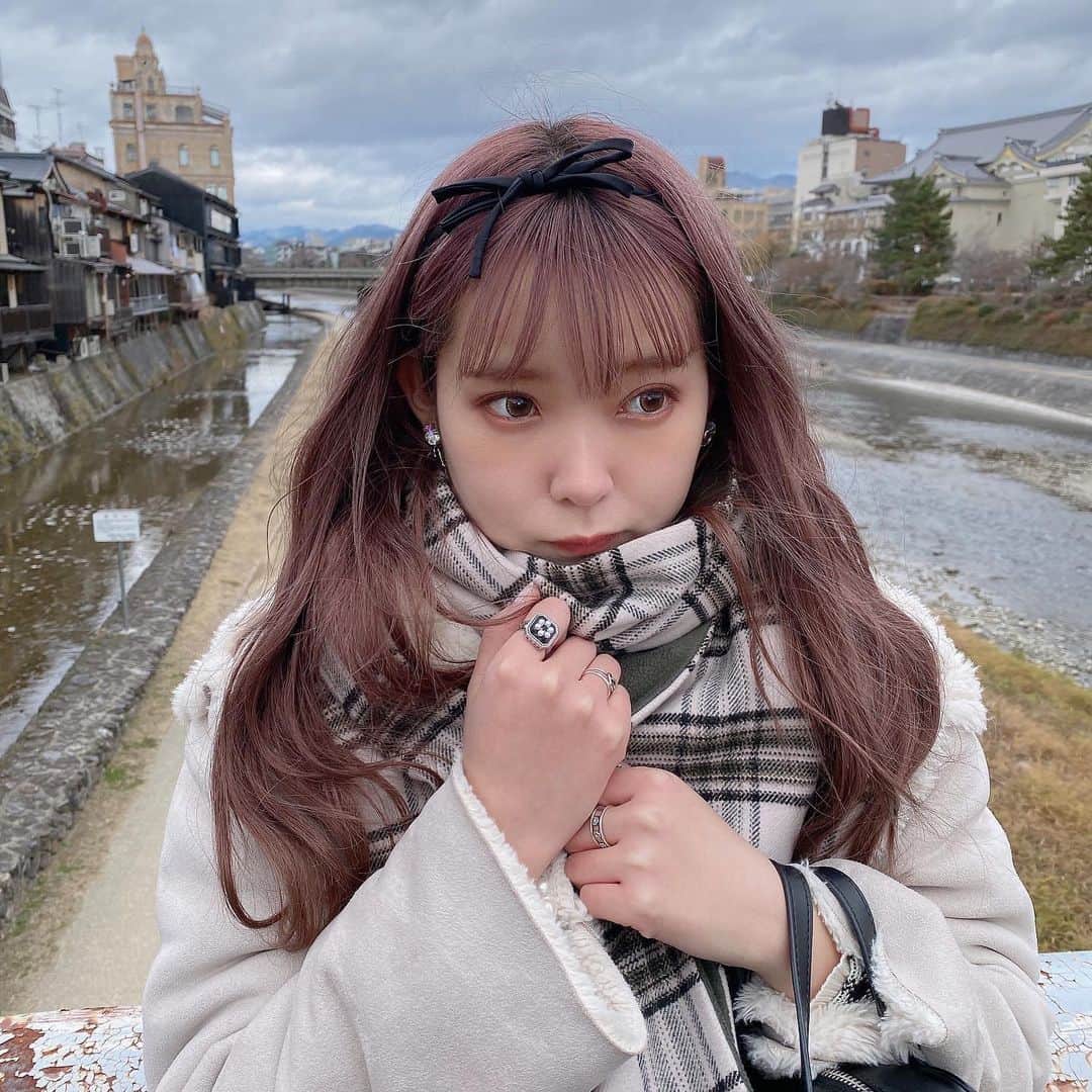 mimのインスタグラム：「さむうい」