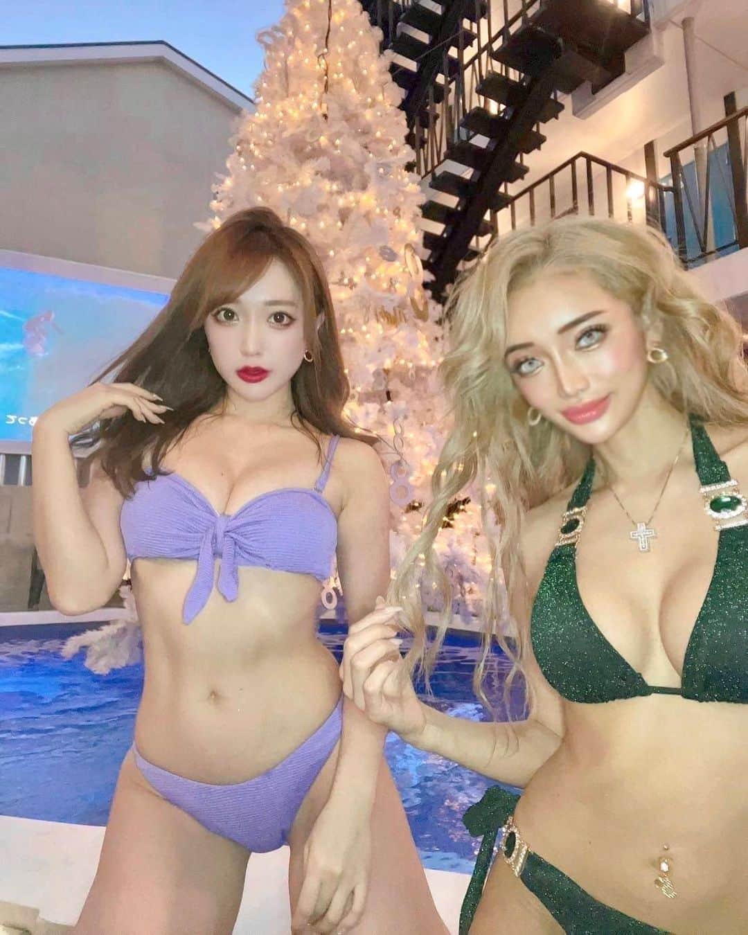 のインスタグラム：「・ 茅ヶ崎にある @8hotel_chigasaki に 今年もそらちゃんと行ってきた🥺  サウナと冬でも入れるプールがあって 人気なホテル🥺💓 ・ 夜になるとライトアップして すごく綺麗だったよ💡✨✨ ・ ・ ・ 👙水着  @girls_terrace  @_pinky_shake_   #tree#pinkyshake#tree#pool#hotel#8hotelchigasaki #chigasaki#sauna#8ホテル#ホテル#ホテル女子会#リゾート#プール#旅#鎌倉#鎌倉観光#タビジョ#旅行#女子旅#国内旅行#サウナ女子#サウナ#サウナー#サ活#タビジョ#女子旅」