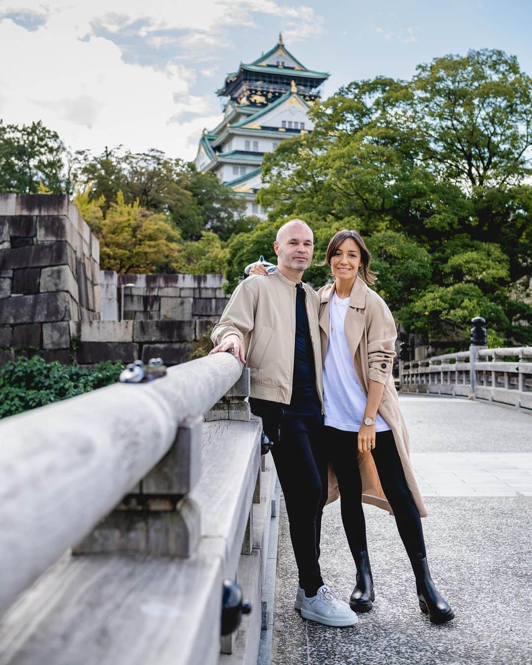 アンナ・オルティス（イニエスタの妻）のインスタグラム：「JAP❤️N! #Osaka」