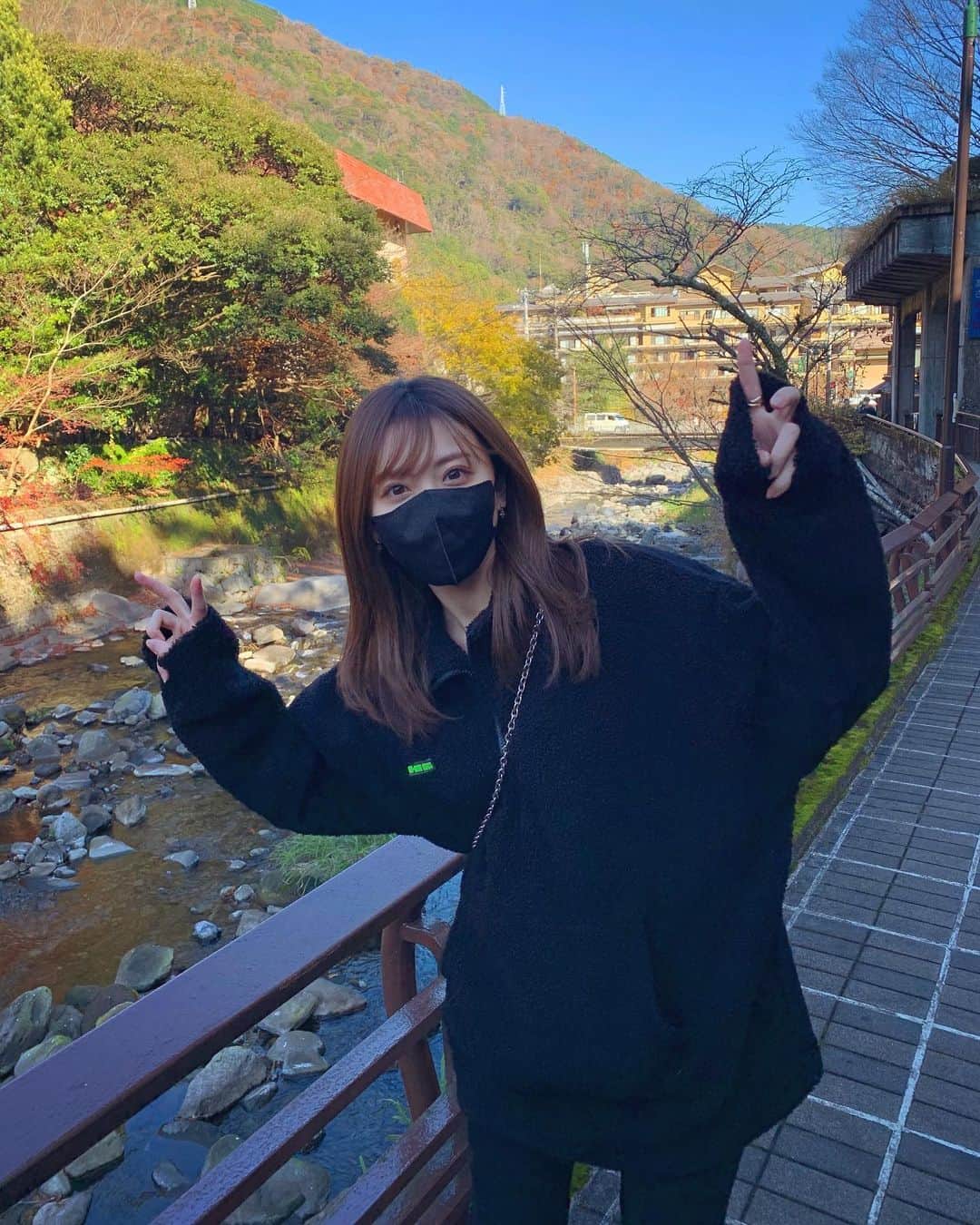 川上ジュリアのインスタグラム：「箱根に行った時の写真でぇーす✌︎('ω')✌︎」