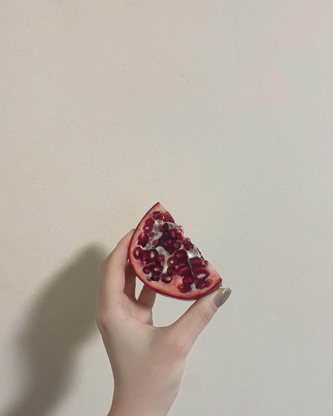 野崎奈菜さんのインスタグラム写真 - (野崎奈菜Instagram)「⁡ ザクロ 好きなフルーツランキング上位になりました ⁡ あと出して欲しいと言われた写真も添えて。」12月30日 20時15分 - lunelapin_na7