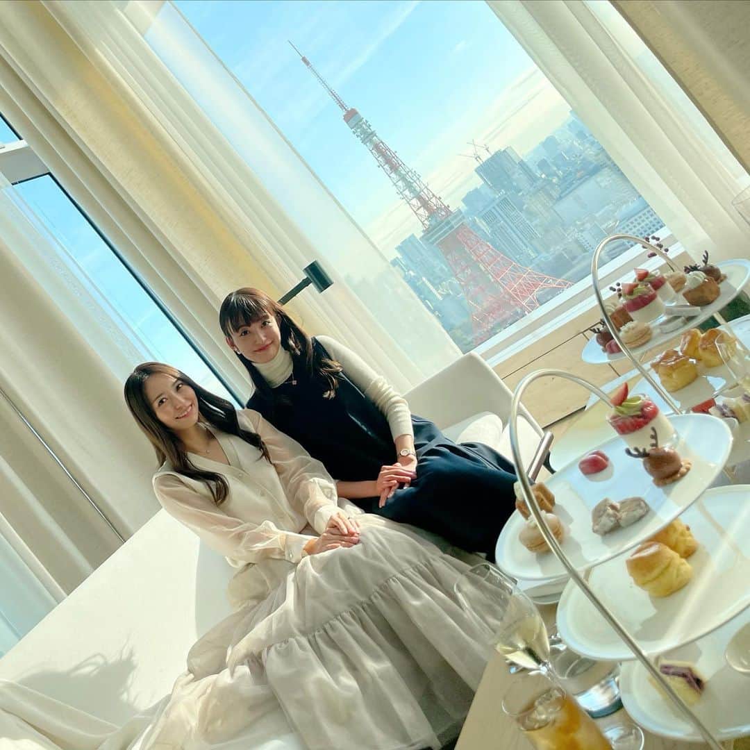 黒澤ゆりかのインスタグラム：「デート❤️  #afternoontea」