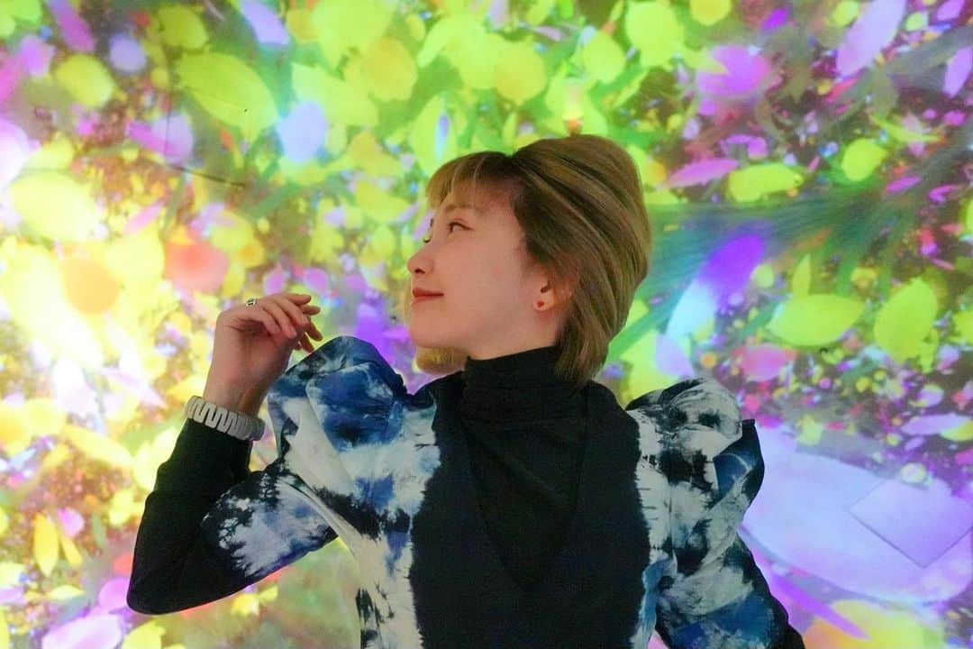 西脇彩華さんのインスタグラム写真 - (西脇彩華Instagram)「＊ @teamlab ⭐️ @teamlab.planets ⭐️」12月31日 10時00分 - chapon_930