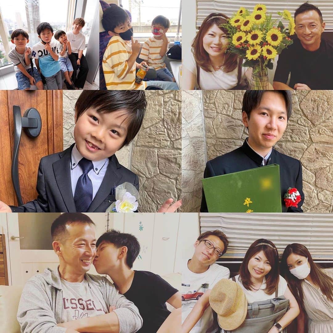 のインスタグラム：「【2021年ラスト】 今年もbrother4 channelを応援して頂きありがとうございました✨ ⁡ 今年はパパの3年間の単身赴任も終わり、 いっくんが高校卒業、なーたんも卒園をして新1年生に‼️ いろんな新しい生活が始まった1年でした！ ⁡ 2022年はだいちゃん小学校卒業して中学生❗️ そしていっくんは二十歳を迎えます‼️ ⁡ また2021年のようにみんなで騒いで・楽しんで沢山の笑顔を皆さんに届けたいと思います✨ ⁡ 来年のbrother4 channelもよろしくお願い致します。 良いお年をお迎えください…❤️ ⁡ #brother4 #YouTuber #2021年 #大晦日 #ご挨拶」