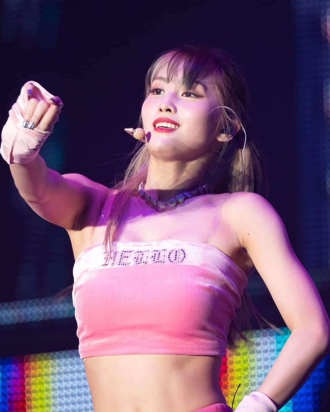 モモのインスタグラム：「♡ [Fantaken] 211226 - TWICE 4th World Tour “III”    -  #MOMO #트와이스 #모모 #平井もも #もも #TWICE © GanacheCake」