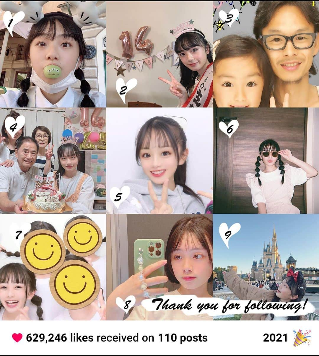 ひまひまチャンネルさんのインスタグラム写真 - (ひまひまチャンネルInstagram)「2021年、ありがとうございました！🤍  今年は沢山のことを経験でき、夢が叶った1年でした！  去年出来なかったことも、今年挑戦することができ、様々なことを勉強させていただきました🙇‍♀️  緊張することも多かったですが、その度に「楽しい」が更新されていくのがとても嬉しかったです！  濃く、短く、楽しめた1年でした！♥️  2022年も引き続きよろしくお願いします！   #ひまひまチャンネル #ひまひま #2021年 #2022年」12月31日 21時19分 - himahima_channel