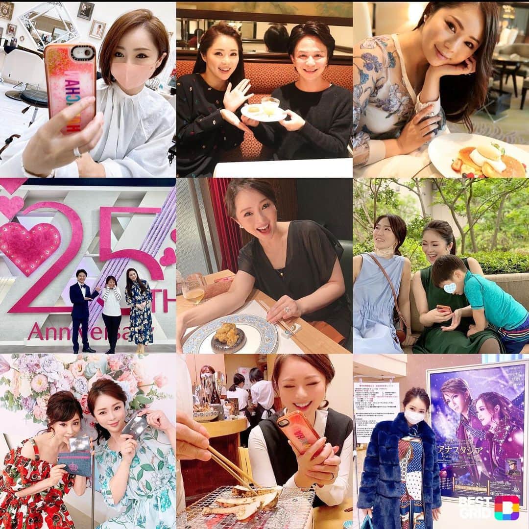 近藤英恵のインスタグラム：「２０２１年もありがとうございました😊🎉  ブログばっかりでインスタの更新はたまにですが、来年も気ままに更新できたらと思います🥰  良いお正月を。。。🎍✨  #thankyoufor2021❤️ #大晦日#楽しい1年でした#❄️#愛知は雪#☃️#🌈#ありがとうございました#🤗#良い1年#2021#年越し#また来年〜#🥰」