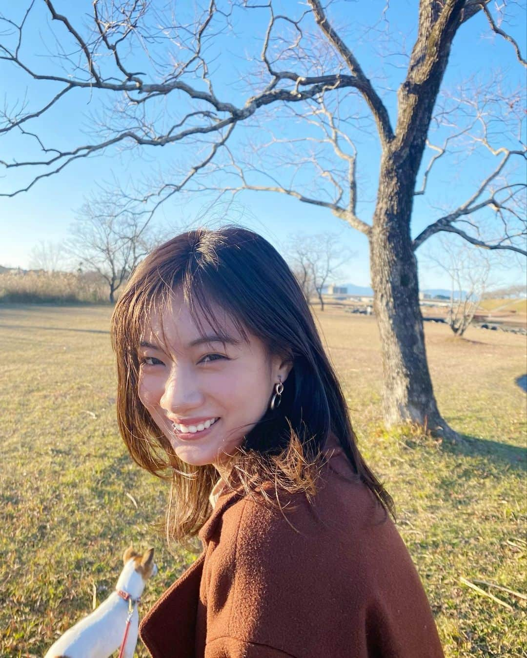 矢野優花さんのインスタグラム写真 - (矢野優花Instagram)「明けましておめでとうございます！  令和４年もみなさんにとって素敵な１年になりますように🐯💗  今年の年越しは久々の宮崎☺️  ２枚目に映り込んでいるのは実家で飼っているわんちゃん、はなちゃんです🐶  #2022 #令和4年 #寅年」1月1日 0時00分 - yanoyuuka_official