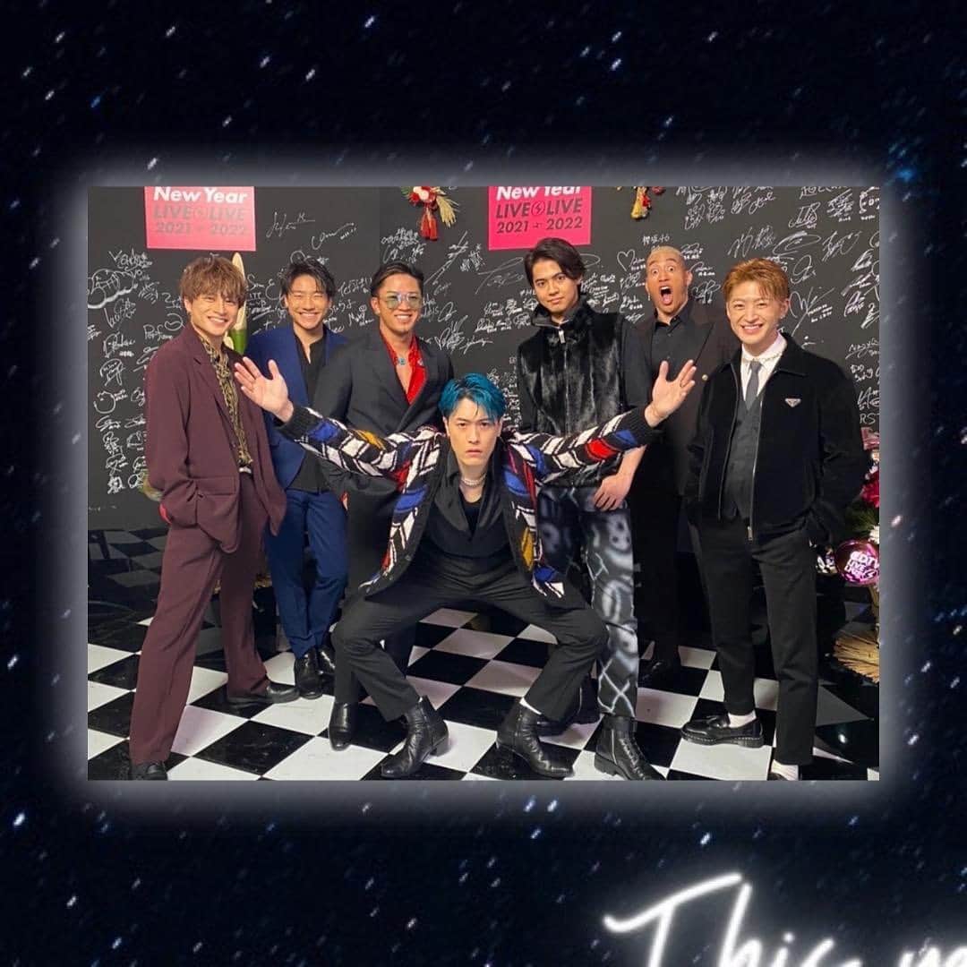 GENERATIONS from EXILE TRIBEさんのインスタグラム写真 - (GENERATIONS from EXILE TRIBEInstagram)「🎍 Happy New Year to all of the DREAMERS all around the world！ Stay tuned for more from GENERATIONS this year‼︎ * 2022.1.1.」1月1日 10時36分 - generations_official