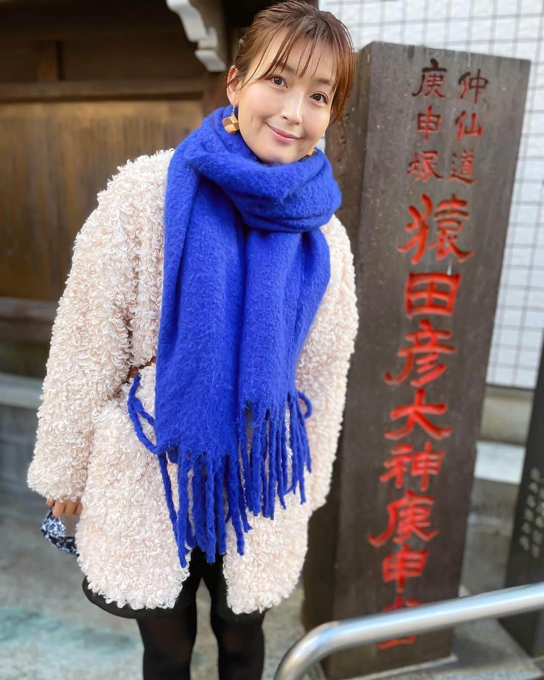 並木塔子さんのインスタグラム写真 - (並木塔子Instagram)「初詣です！」1月1日 16時41分 - namikichandayo