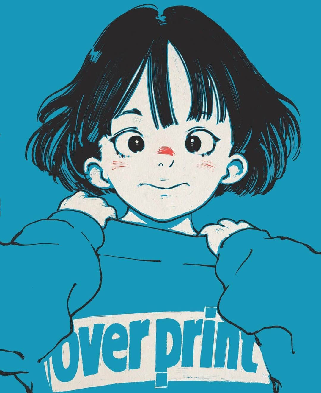 古塔つみさんのインスタグラム写真 - (古塔つみInstagram)「OVER PRINT 