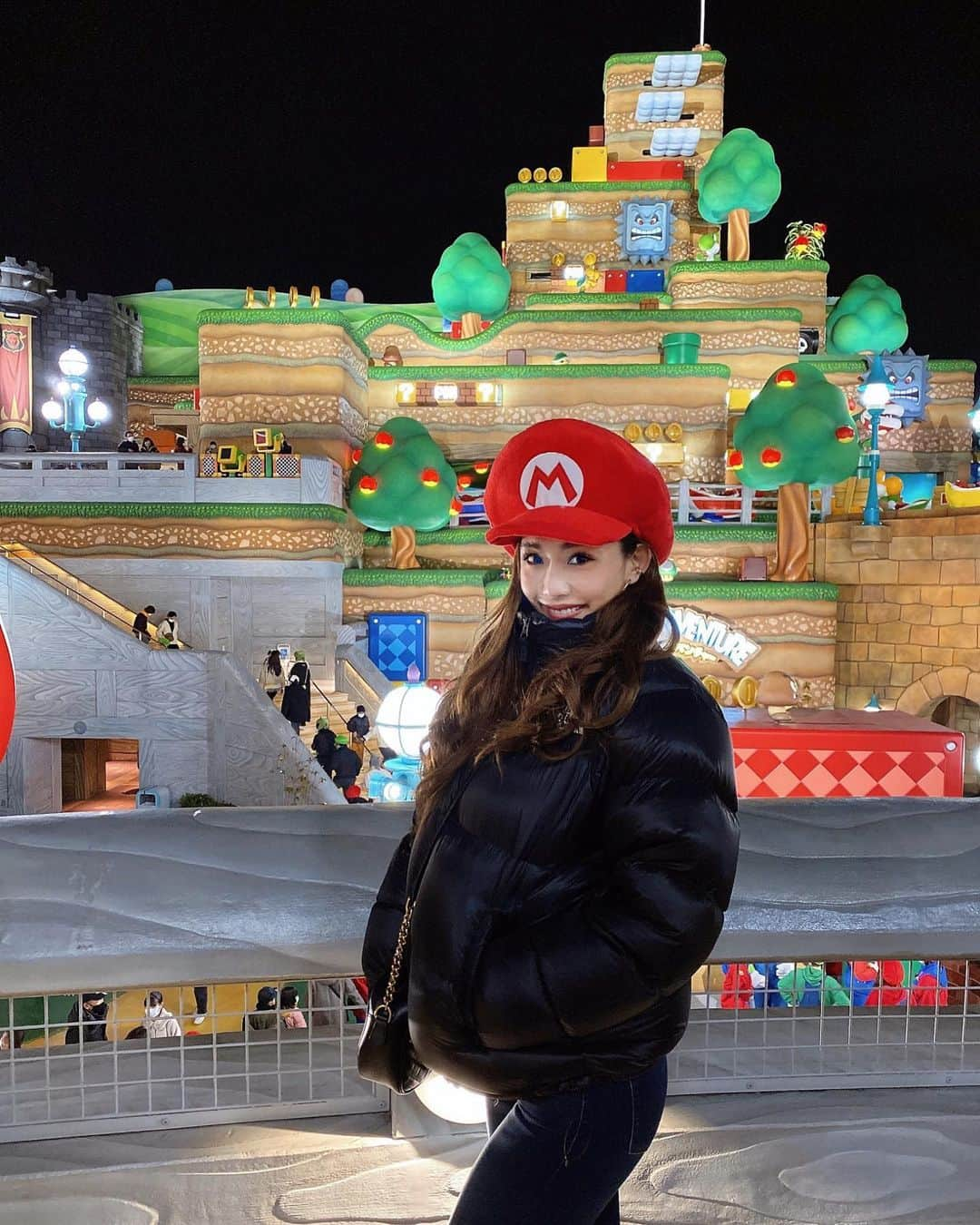 逢田ゆんさんのインスタグラム写真 - (逢田ゆんInstagram)「universal studio japan 🌍 スーパーニンテンドーワールド🍄 マリオの世界が可愛すぎた🧡💜  . #USJ#ユニバーサルスタジオジャパン#ユニバ#大阪#年末年始#マリオニンテンドーワールド #マリオの世界#osaka#japan#universalstudiosjapan #asiangirls#lifestyle#fitness#gym#fitnessgirl#bodymake#l4l#i」1月3日 12時13分 - yun_asada