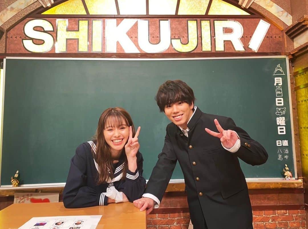 山本舞香さんのインスタグラム写真 - (山本舞香Instagram)「しくじり先生観てね〜 @shikujiri_official   仲良しくんヒロキ @hiro_mfs_official」1月3日 23時01分 - yamamotomaika_official