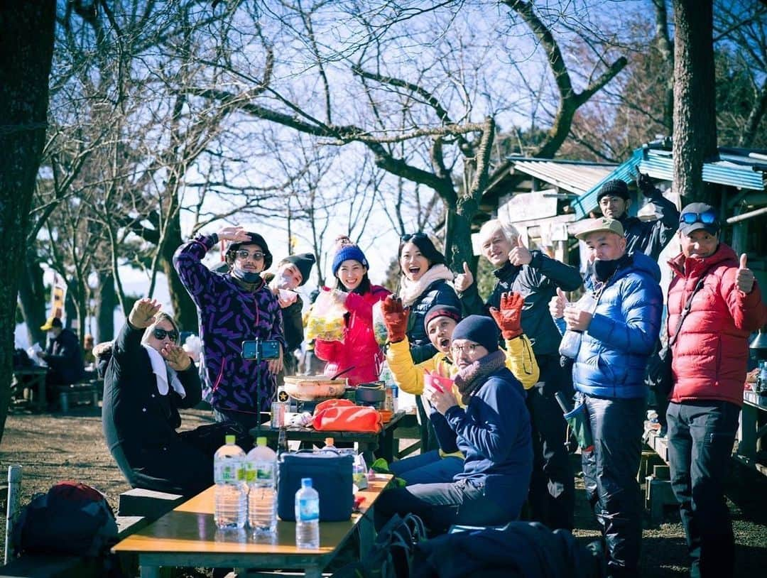 中村優さんのインスタグラム写真 - (中村優Instagram)「⛰🍊🍲 @orangebackpackers  #優trekking#登山#小仏城山#高尾山」1月4日 13時14分 - nkmr_yu