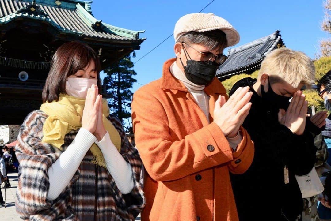 三浦孝太のインスタグラム：「帝釈天に御礼参りに行ってきました！  寅さん記念館にも行きました！！  楽しかった🤩  #寅さん #男はつらいよ」
