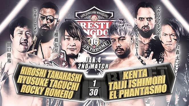 石森太二のインスタグラム：「2022年スタート❗️  #njwk16 #njpw #bulletclub #bonesoldier #taijiishimori」