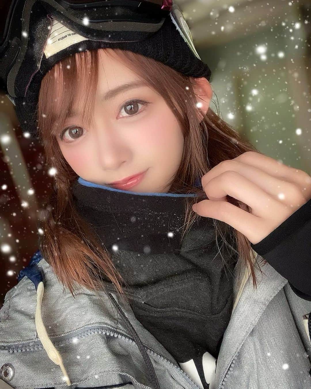 希島あいりのインスタグラム：「#スノボ女子🏂🎿❄️」