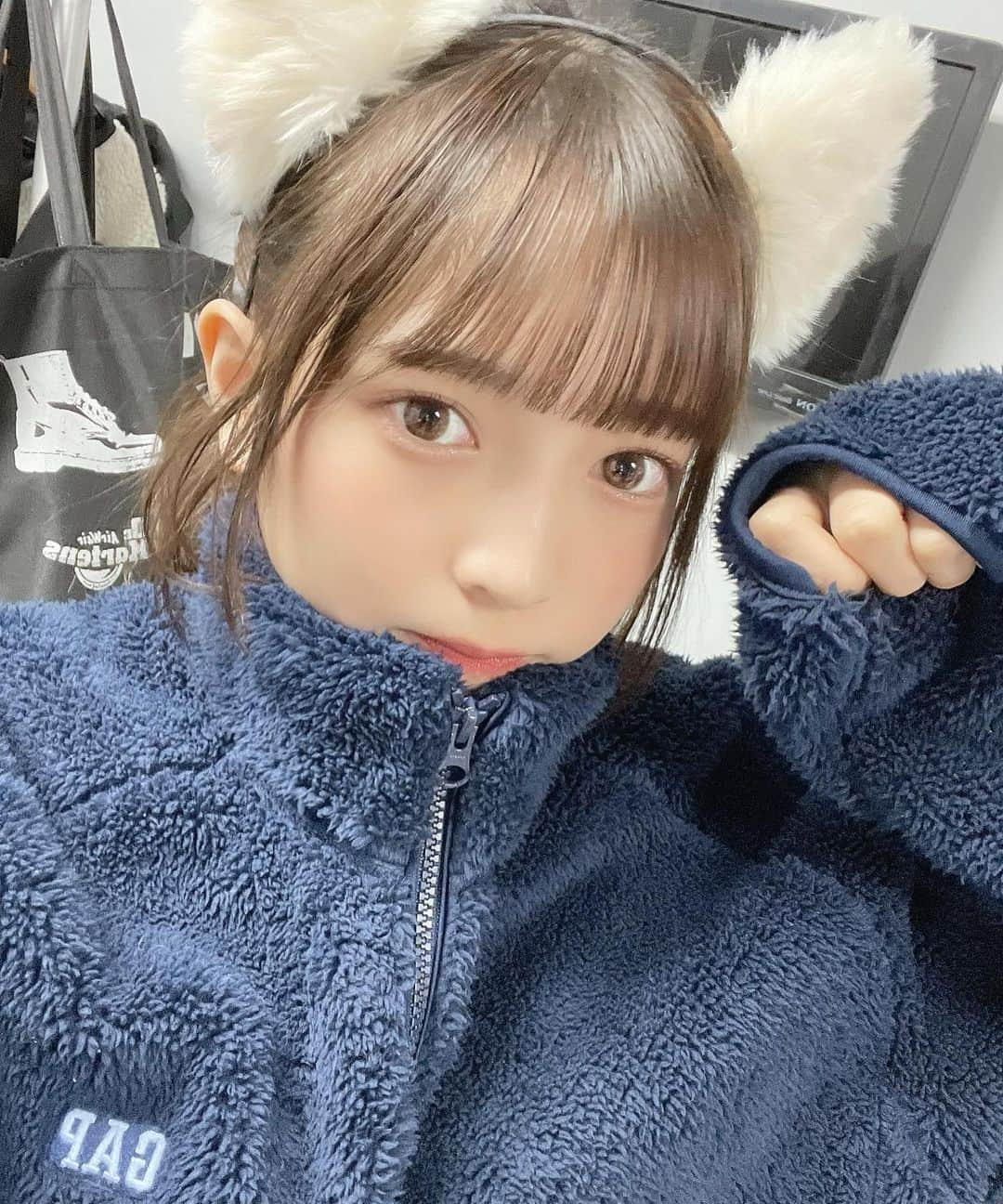 黒嵜菜々子さんのインスタグラム写真 - (黒嵜菜々子Instagram)「キツネらしい🦊🤍」1月4日 22時09分 - kurosaki0516