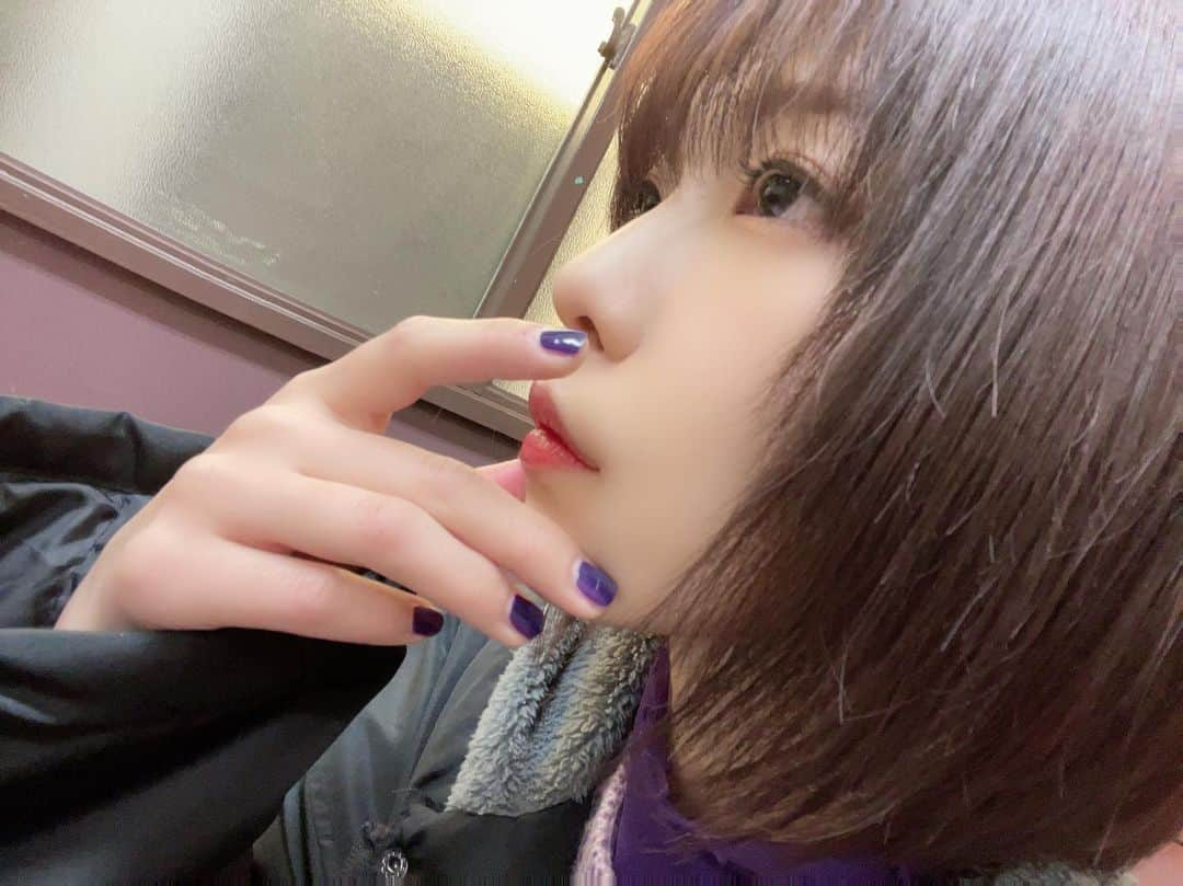 愛美さんのインスタグラム写真 - (愛美Instagram)「💜 朝から撮影です！ あとすこし！」1月4日 22時16分 - aimin_official