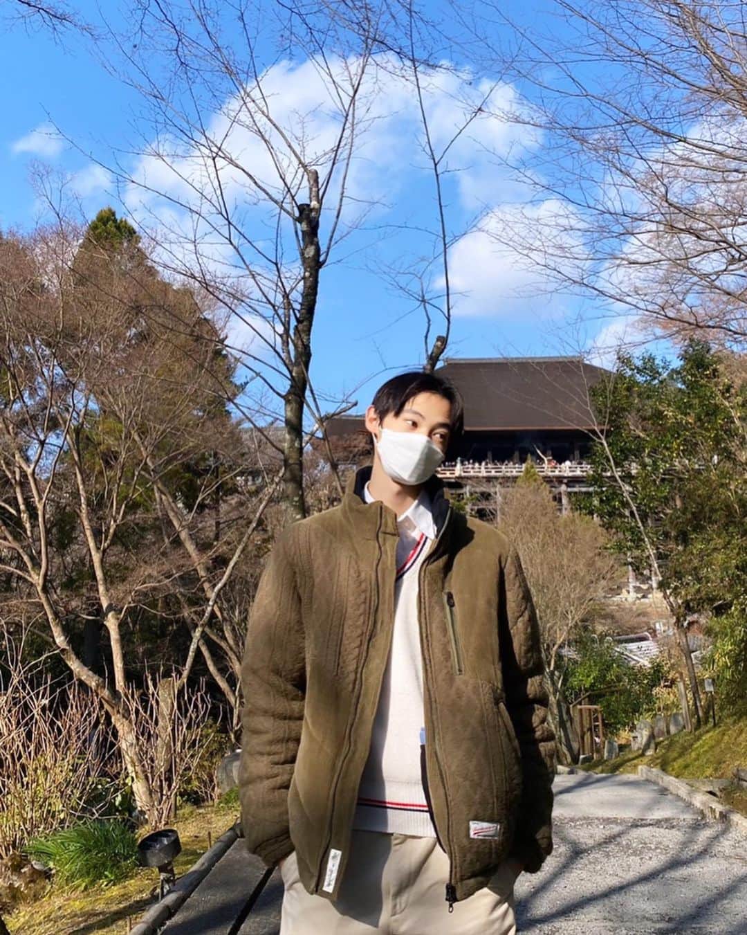 窪塚愛流さんのインスタグラム写真 - (窪塚愛流Instagram)「京都にお出かけしました〜！⛩」1月5日 2時07分 - airu_kubozuka