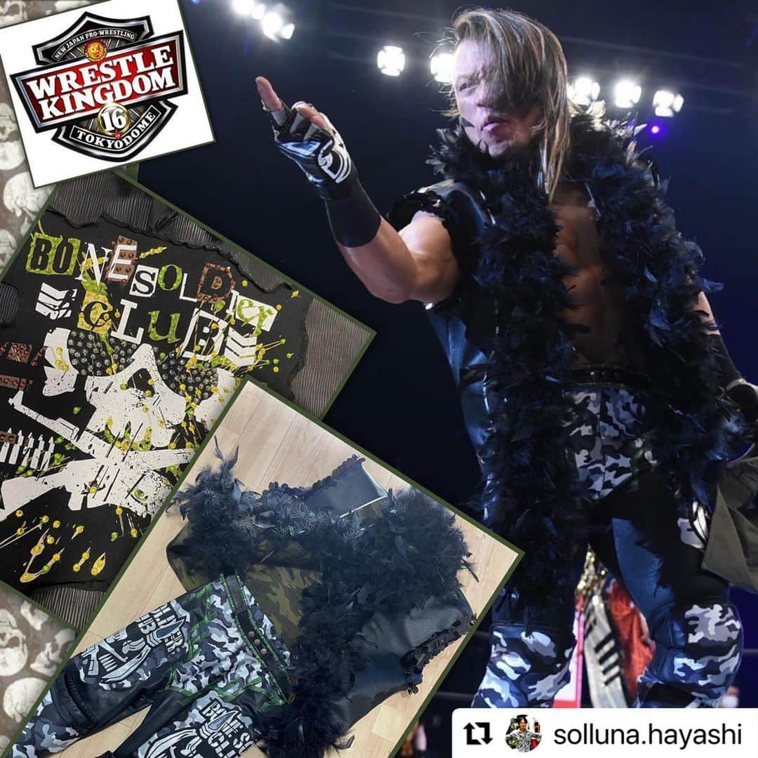 石森太二さんのインスタグラム写真 - (石森太二Instagram)「#Repost @solluna.hayashi with @make_repost ・・・ #BoneSoldier Time ☠️ #TaijiIshimori on #njwk16 #2022 #新日本プロレス」1月5日 2時24分 - taijiishimori