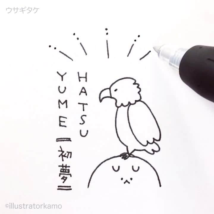 カモのインスタグラム