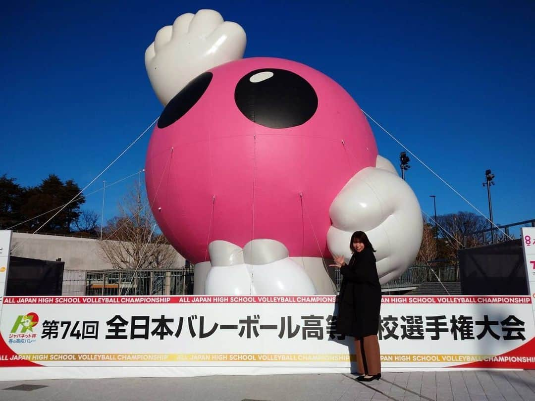 新鍋理沙さんのインスタグラム写真 - (新鍋理沙Instagram)「. 春の高校バレー🏐🌸✨ 開幕しました🙌  ⋆⋆⋆ 1日目⋆⋆⋆ 郡山女子大学附属高校 - 三重高校 開智高校 - 鹿児島南高校 の2試合を解説させていただきました🗣 初戦という事で独特の雰囲気と緊張感でしたが、必死に戦う高校生はとってもキラキラしていました🥺✨  実況の #平川翔也 アナウンサー #川島壮雄 アナウンサー たくさん助けていただきありがとうございました🙇‍♀️  高校生の皆さん、明日も頑張ってください✊✨  #春高バレー2022 #春の高校バレー」1月5日 21時24分 - risa.shinnabe