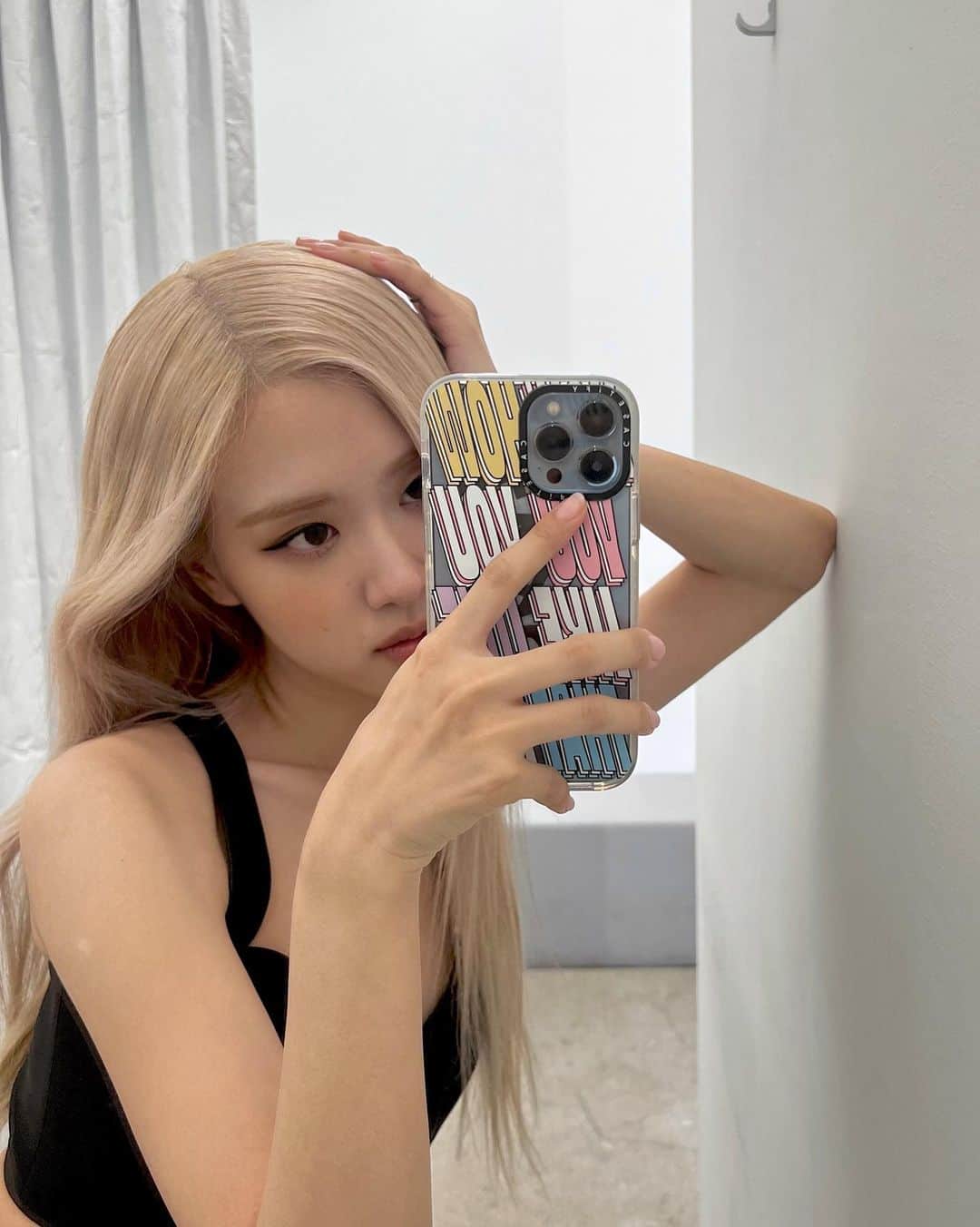 ロゼさんのインスタグラム写真 - (ロゼInstagram)「오늘은 @miseenscene.official과 함께 🤍」1月5日 21時53分 - roses_are_rosie