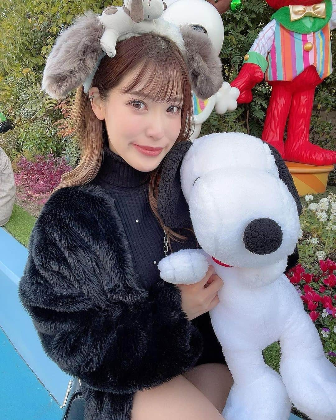 RENAさんのインスタグラム写真 - (RENAInstagram)「ユニバ 楽しかったなぁ🥰💗  クリスマスイヴにみたんと🎄  このぬいぐるみ ゲームで取れたの！！！ めちゃめちゃはしゃいだ🤣✨ ・ #cyberjapan #cjd_rena #usj #ユニバーサルスタジオジャパン」1月6日 12時55分 - rei_burlesque