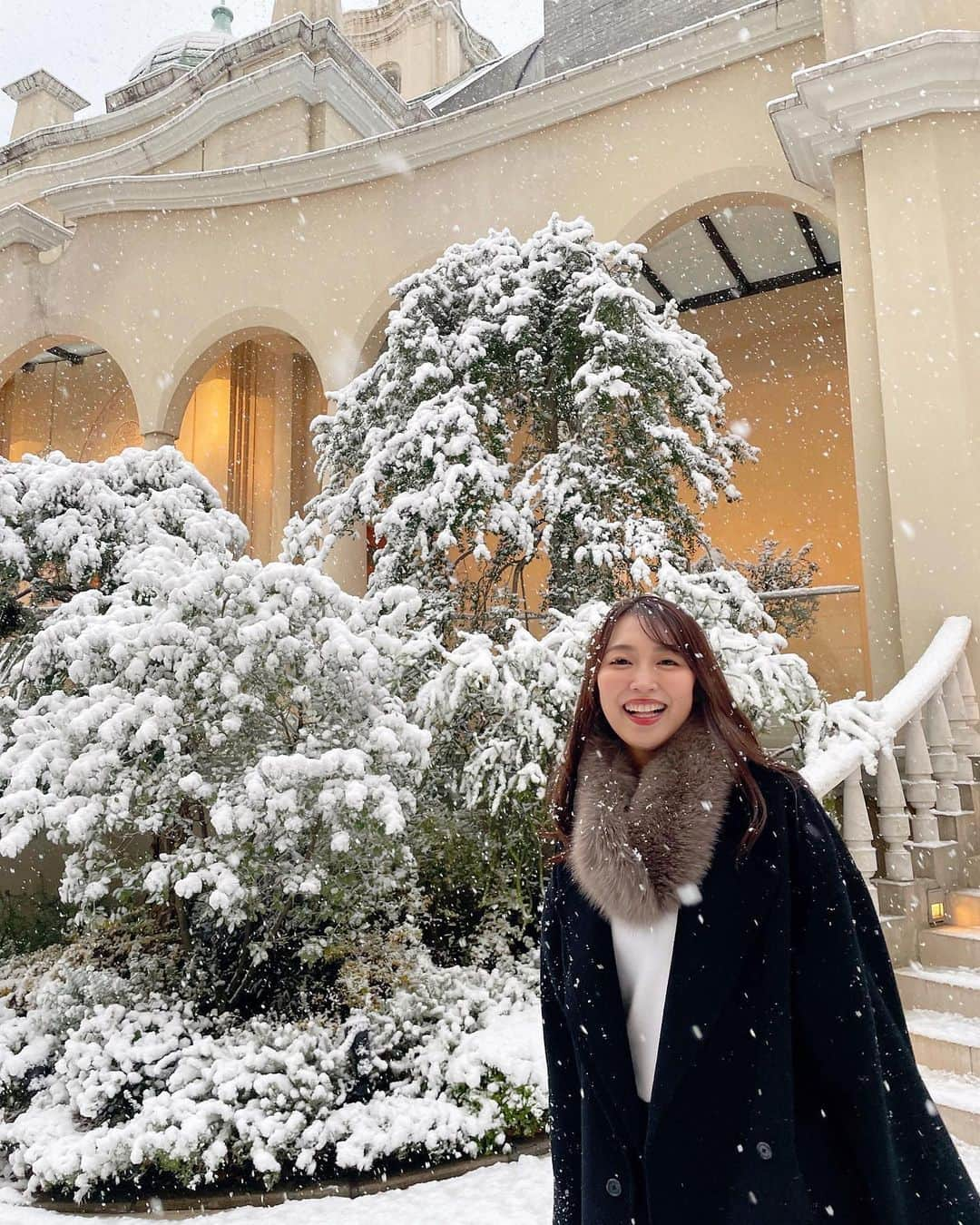 高階亜理沙さんのインスタグラム写真 - (高階亜理沙Instagram)「・ 今日の雪はテンションあがった~☃️💛 まだたくさん積もってますね❄️ 皆さん大丈夫でしたか？」1月6日 21時31分 - arisa_takashina