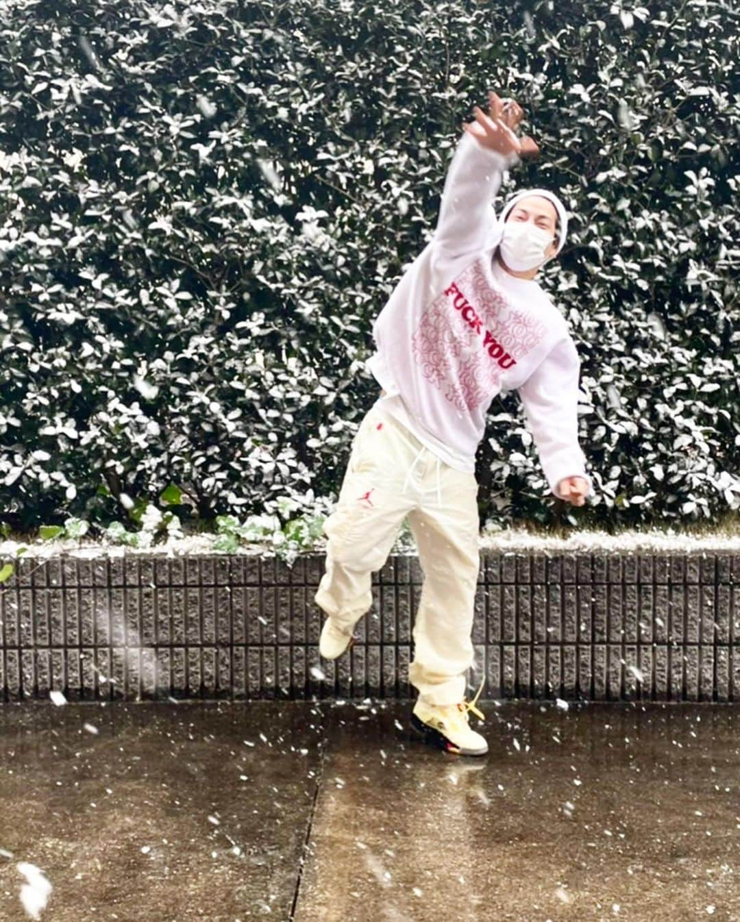 DAICHI さんのインスタグラム写真 - (DAICHI Instagram)「初雪⛄️✌️」1月6日 14時11分 - daichix