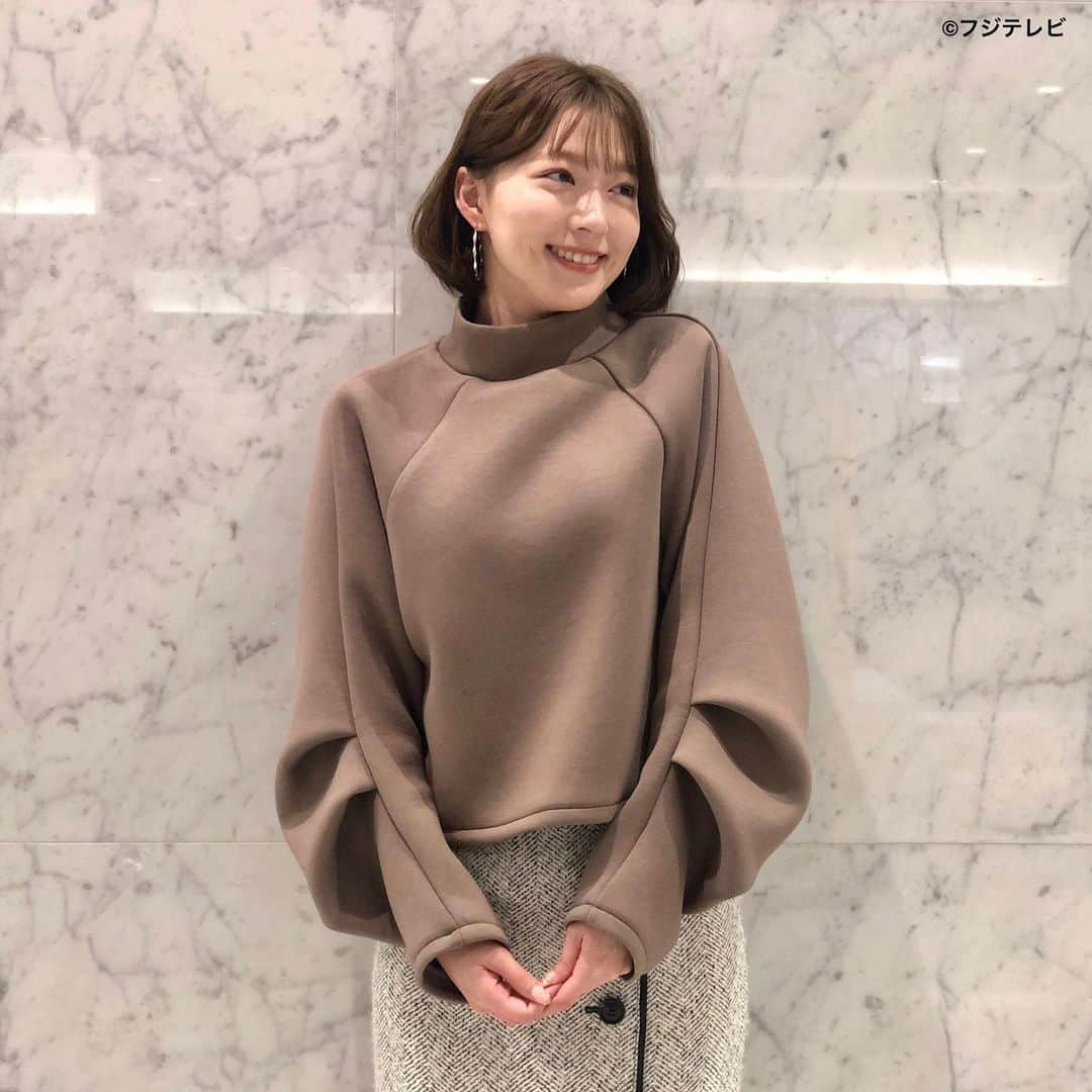 フジテレビ「めざましテレビ」さんのインスタグラム写真 - (フジテレビ「めざましテレビ」Instagram)「ファッション雑誌CanCamとコラボした お天気コーナー「きょう何着て行く？」 阿部華也子の毎日のコーデを紹介♪  1月6日（木）  【今日のコーデ】　 ・ジャケット→ @vis_jp 　　８９８０円 ・スエット→ @murua_official 　７０４０円 ・スカート→ @murua_official 　　８６９０円 ・靴→ @dianashoespress 　１万８７００円 ・ピアス→ @abiste_official 　　４３２０円     【コーデのポイント】 ボリューミーなボアコートがあったかわいい印象🥰  タイトスカートを合わせて全身でY字シルエットを 描くようにすると、スタイルアップも狙えます👍  黒の細身ブーツで全身の足元を引き締めて さらにシャープな印象に✨  #めざましテレビ #きょう何着て行く？ #阿部華也子 #今日のコーデ #コーデ #CanCam #今日のファッション#ootd #きょう何着て行く？は月〜金朝6時22分ごろ放送📺 #スタイリストたなべさおり #かやちゃん #きれいめコーデ #きれいめカジュアル #大人コーデ #冬コーデ #オフィスカジュアル #上品コーデ #アナウンサー衣装」1月6日 14時40分 - mezamashi.tv