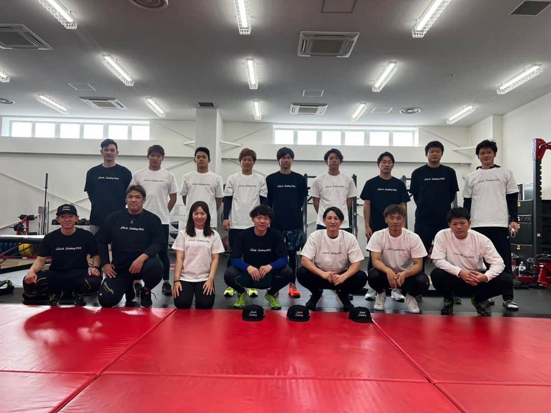 のインスタグラム：「自主トレスタートです！！」