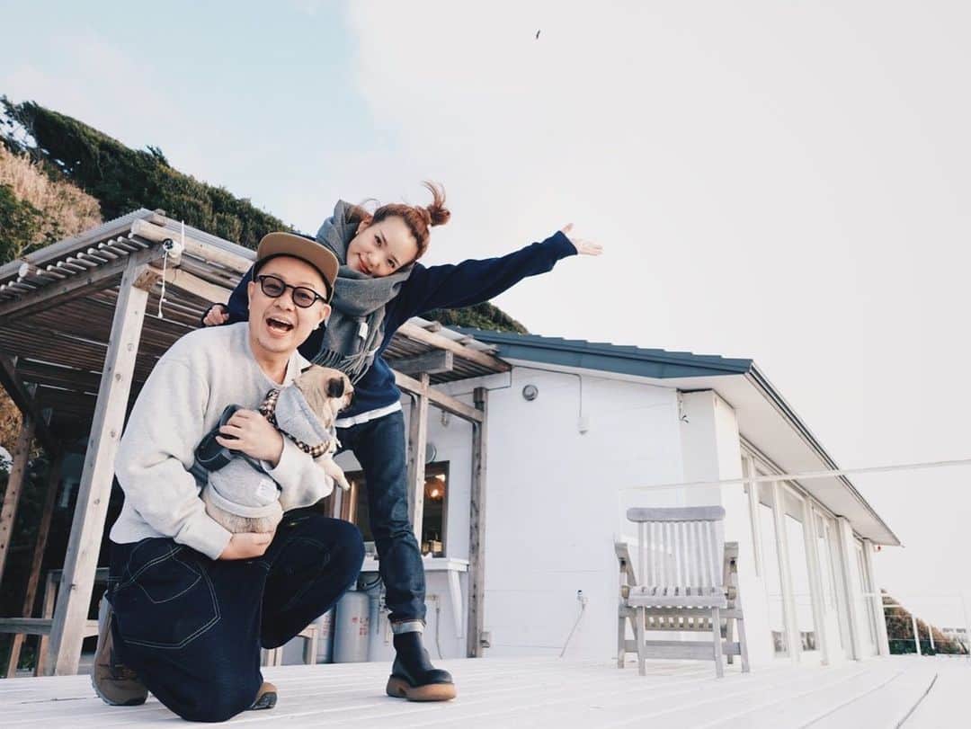 山口トンボのインスタグラム：「正月の思い出。  そして本日から完全に仕事始め。」