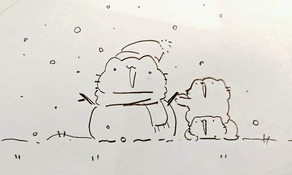 からめるさんのインスタグラム写真 - (からめるInstagram)「雪～！ #からめる」1月6日 18時59分 - purinharumaki_karameru