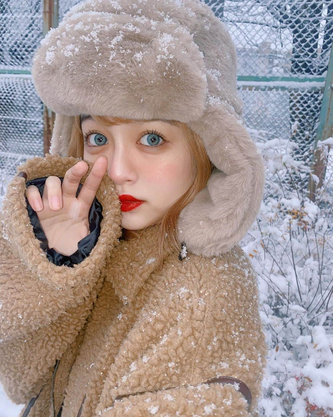 渡邊さくらのインスタグラム：「❄️」