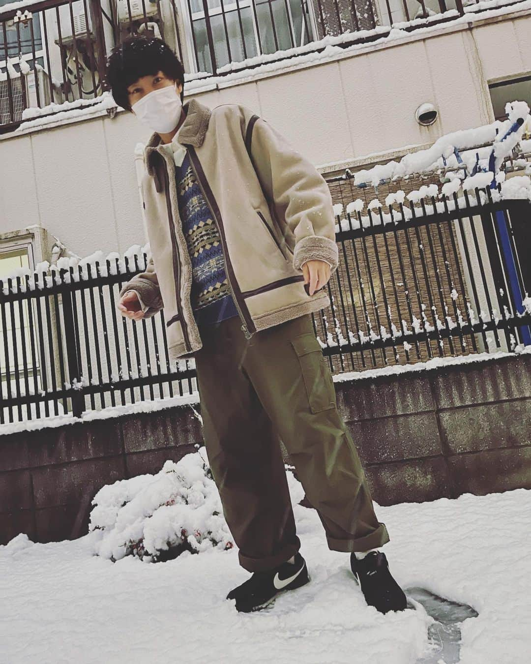 堀内将人さんのインスタグラム写真 - (堀内将人Instagram)「単独公演来てね！ ＃雪 #さんだる」1月7日 1時45分 - m7s1t_horiuchi