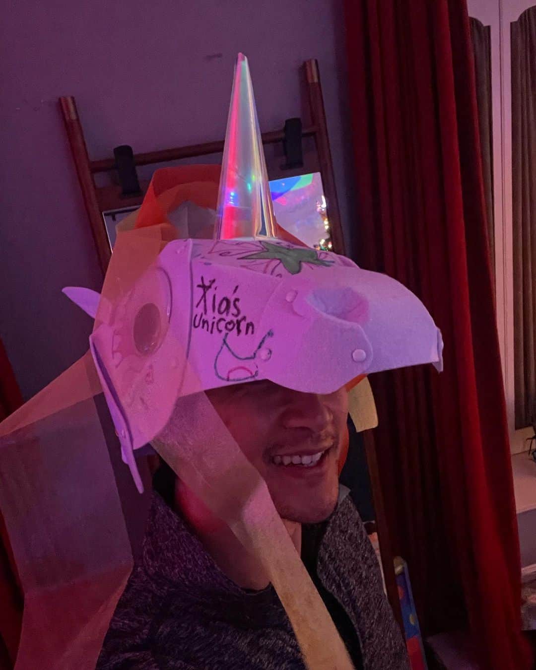 ハリー・シャム・ジュニアのインスタグラム：「HNY y’all 🦄」