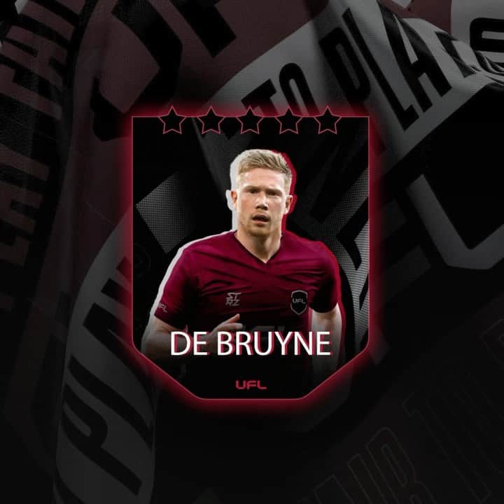 のインスタグラム：「The curtain rises and there are no empty seats: everyone is ready to enjoy another masterpiece 📽️  Happy to announce that I’m joining the football gaming revolution with @uflgame .  BTW, check out my special Blockbuster card design! 🔥」