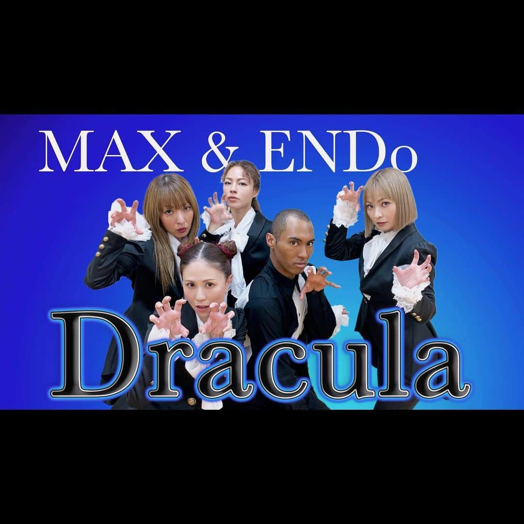 遠藤勇樹のインスタグラム：「. YouTube UP‼︎🧛🏻‍♀️🧛🏻‍♀️🧛🏽🧛🏻‍♀️🧛🏻‍♀️ FULL LINK→ @endopeeeace_1027   振り付けさせてもらった Dracula〜ドラキュラ〜 を MAXの皆さんと踊らせてもらいました😭🙏🏽 是非見てね〜！！！  #えんどぅコレオ #ENDochoreography #MAX  #えんどぅ #Dracula  #ドラキュラ」