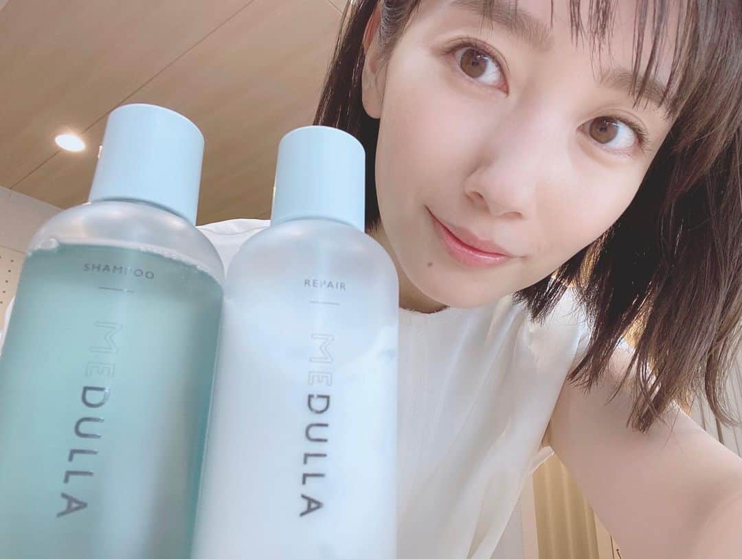 波瑠のインスタグラム：「Medulla🛁🙈」