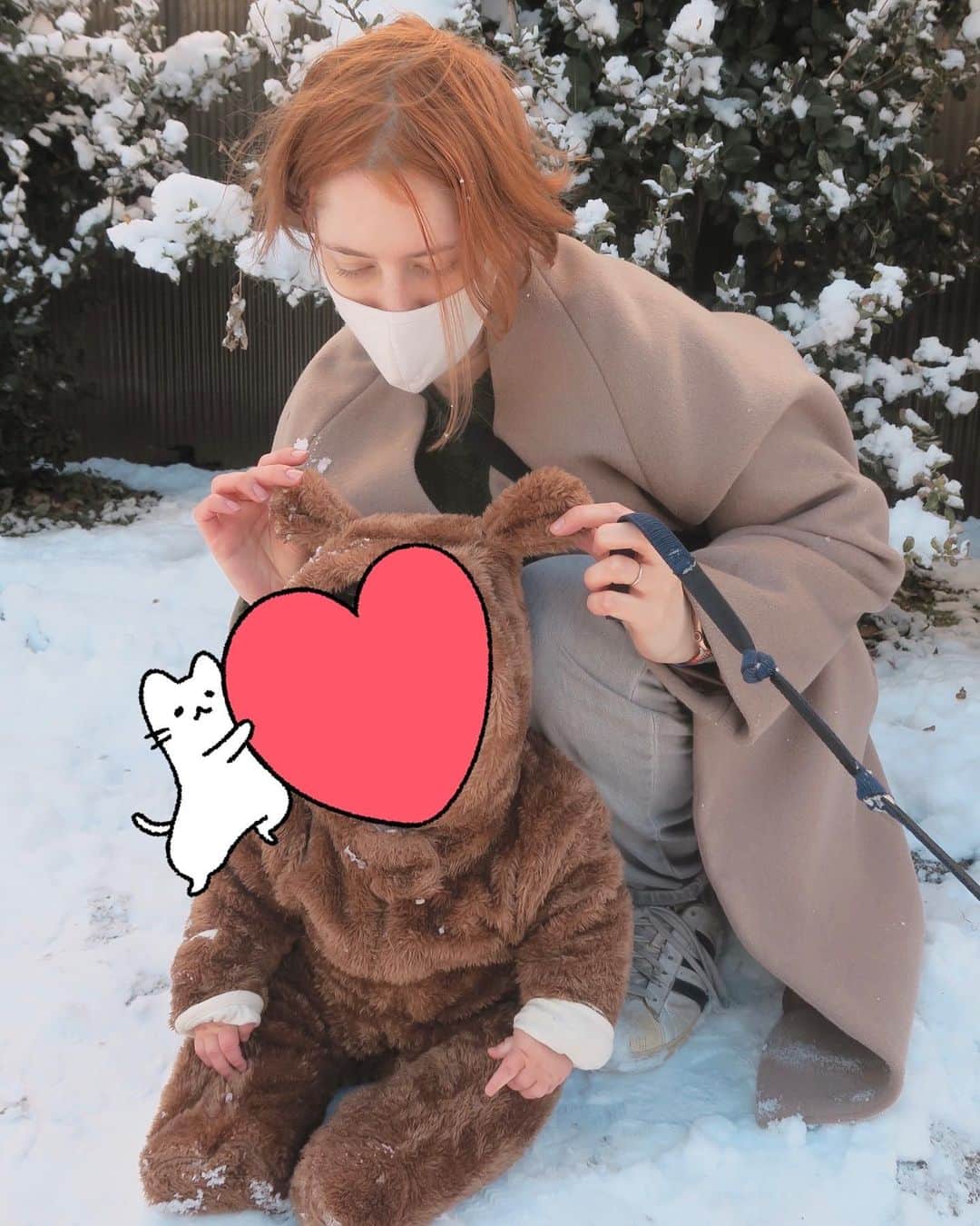 mimeiのインスタグラム：「happy new year 🧸💕 i’ll try to post more than like 2 pics this year 😅 あけましておめでとうございます！🌨 📸 @duncanthegreat」