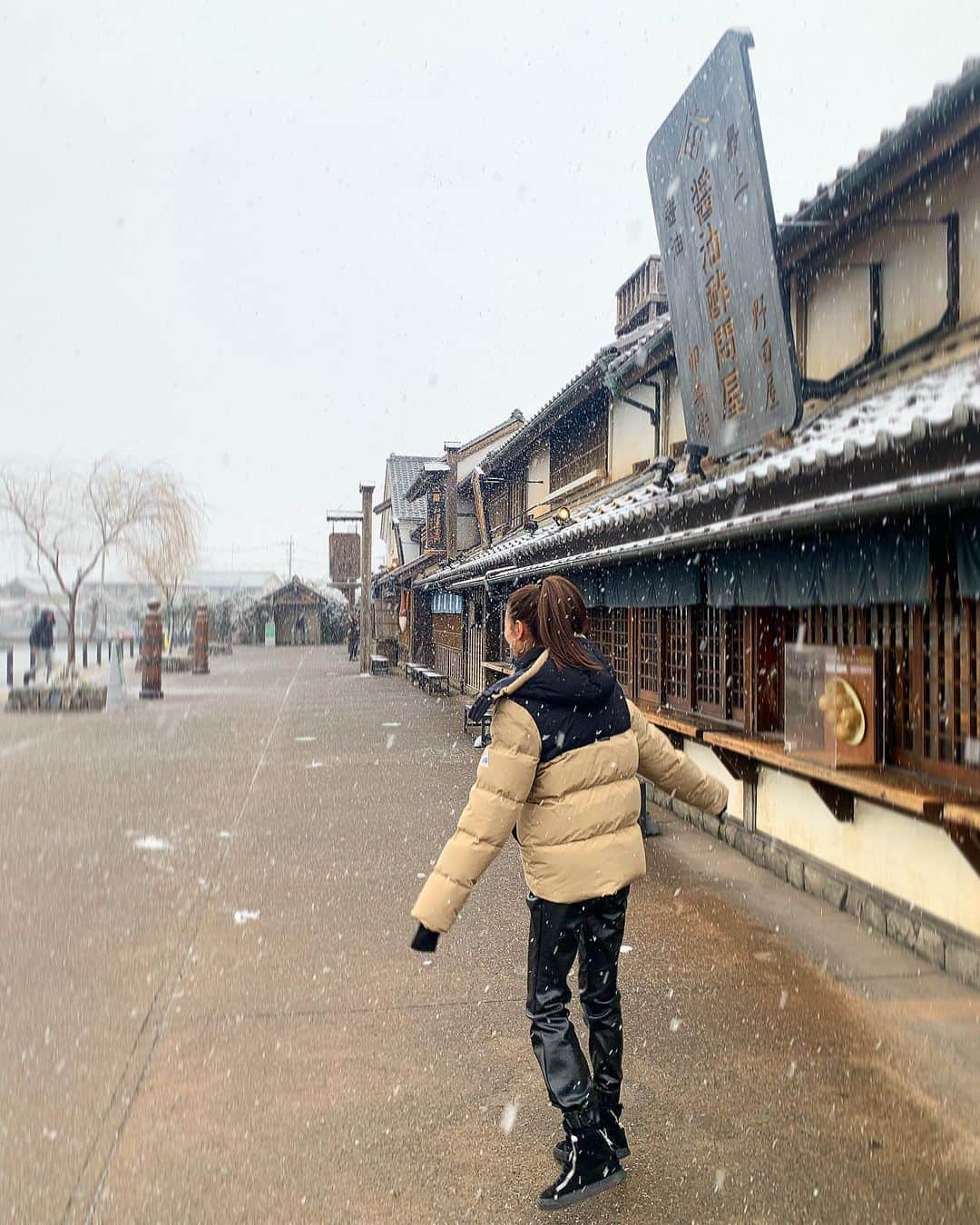 葛岡碧さんのインスタグラム写真 - (葛岡碧Instagram)「☃️  東京に戻ってきたら、地元仙台よりも雪が降っていた☃️ 寒さに足元に気をつけてお過ごし下さい😌❄️」1月7日 15時25分 - midori_kuzuoka