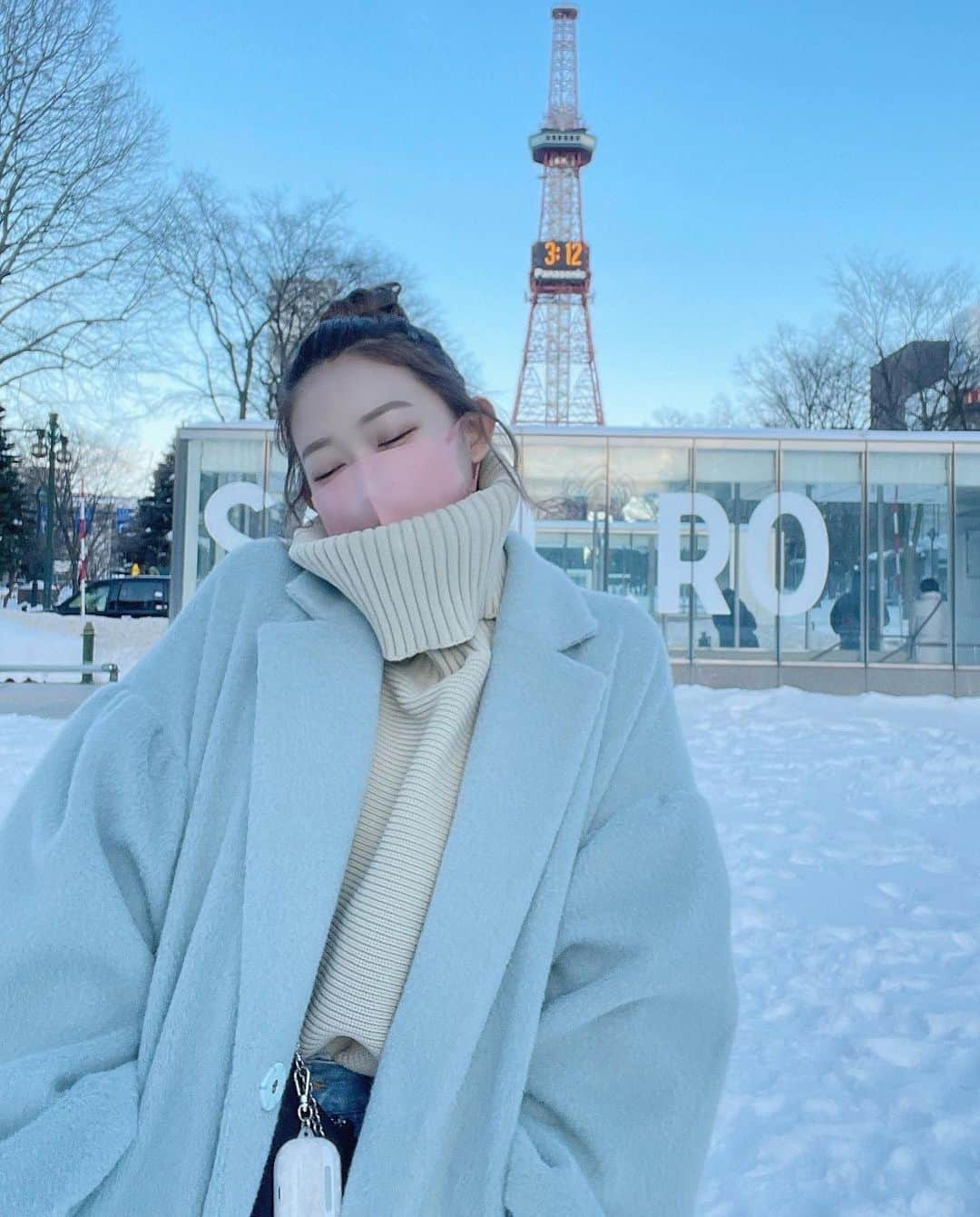 加藤夏歌さんのインスタグラム写真 - (加藤夏歌Instagram)「ぽよよ☃️❄️ . #ootd」1月7日 20時07分 - _.nnk0728._