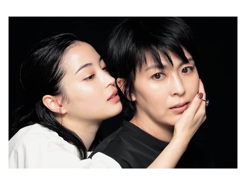 広瀬すずのインスタグラム：「週刊現代　 篠山紀信さんに撮って頂きました 松さんと！嬉しい時間でした！」