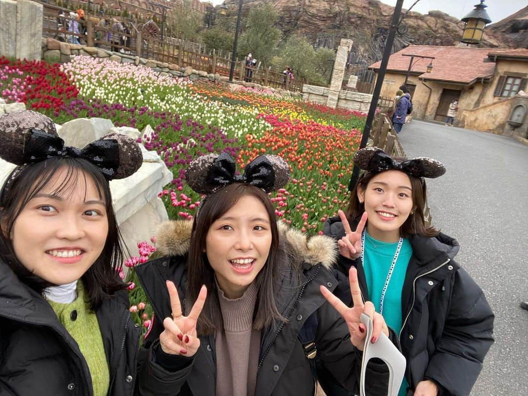 篠谷菜留のインスタグラム：「1/6 Tokyo Disney Sea 🐭❤️❄️」