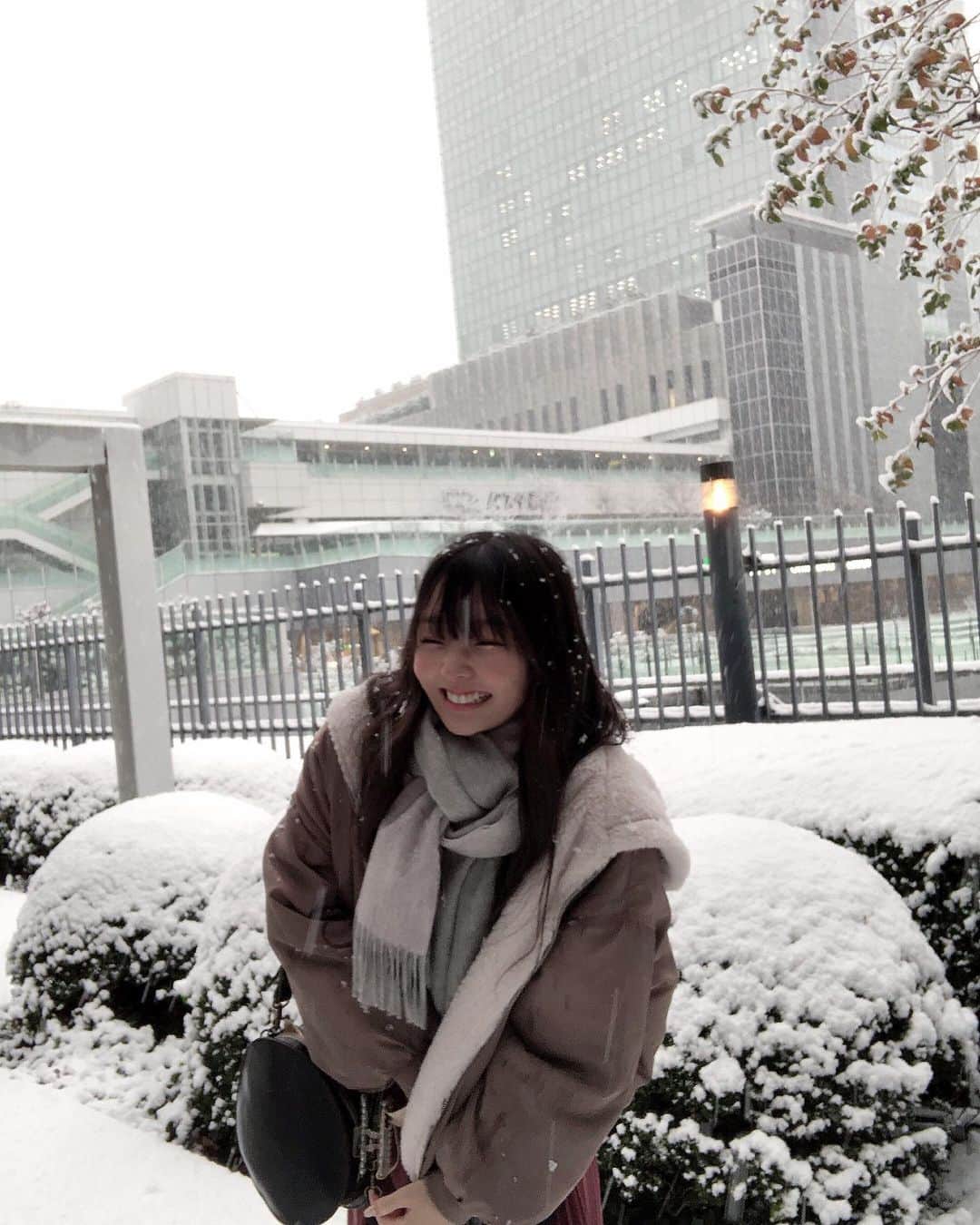 尾野寺みささんのインスタグラム写真 - (尾野寺みさInstagram)「⁡ ⁡ ⁡ ⁡ 雪楽しすぎた ⁡ ⁡ #雪 #東京  #初雪」1月8日 0時30分 - misa_onodera
