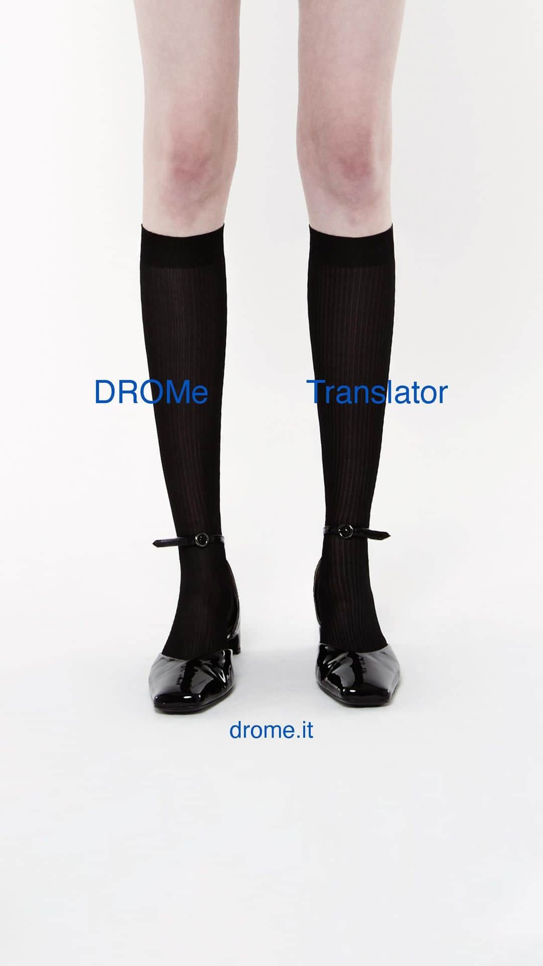 ドロームのインスタグラム：「DROMe Translator: enter text.  40% off all Fall Winter 2021/22 Collection on drome.it  #dromeofficial」